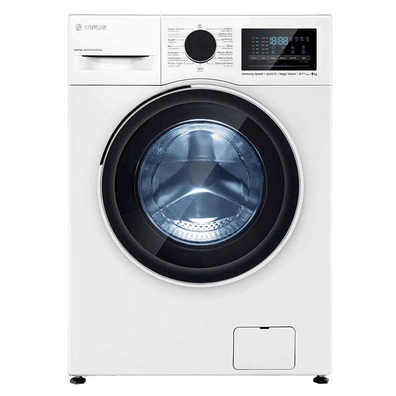 لباسشویی 8 کیلویی اسنوا مدل SWM-B80 - فروشگاه بهاران کالا