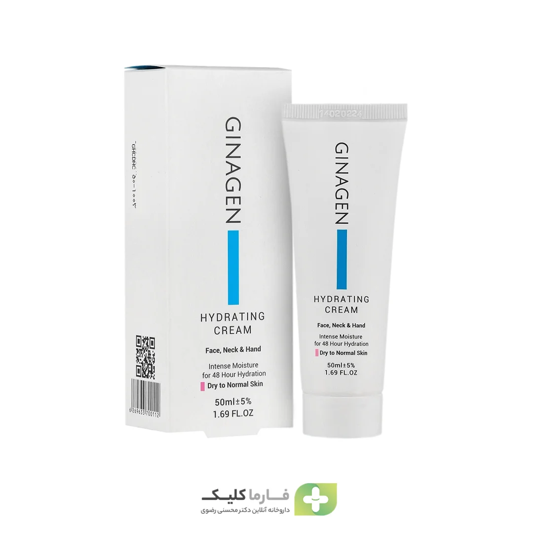 کرم آبرسان پوست خشک و نرمال ژیناژن