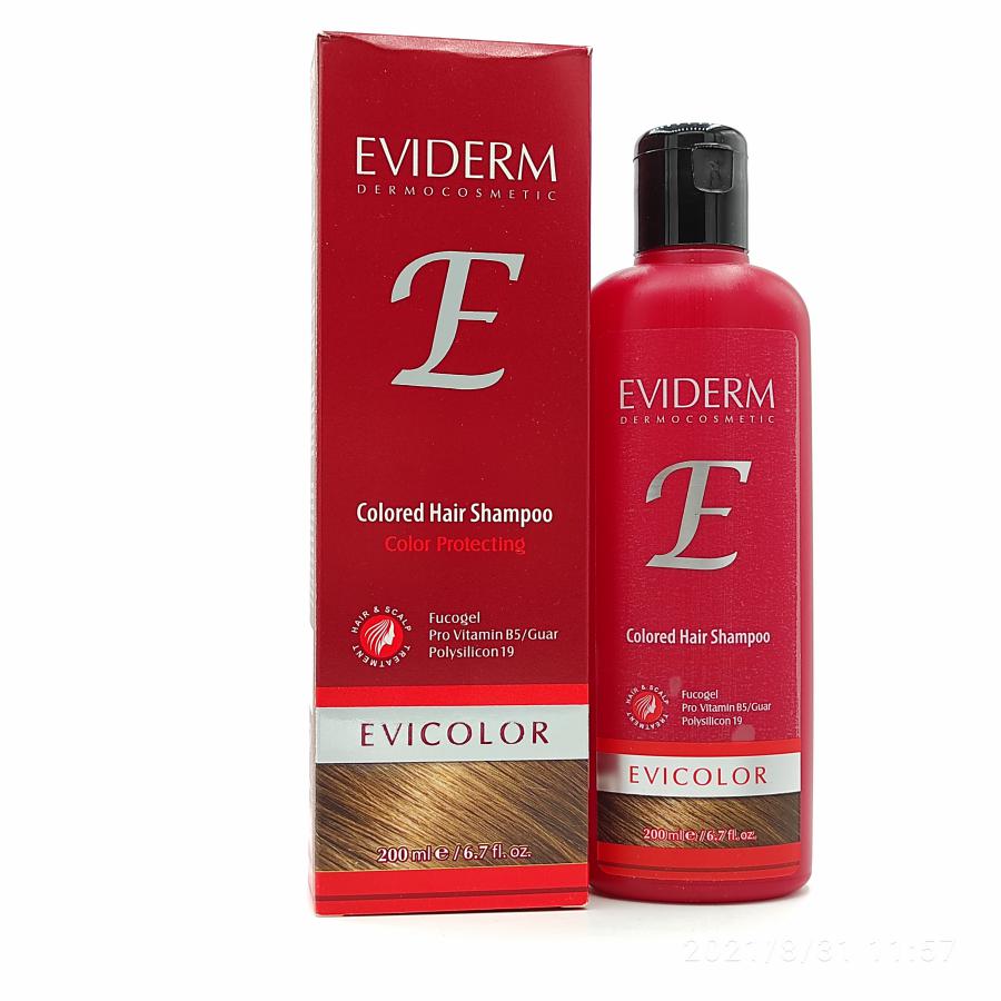شامپو اویکالر اویدرم برای موی رنگ شده 200 میل | Evicolour Shampoo
