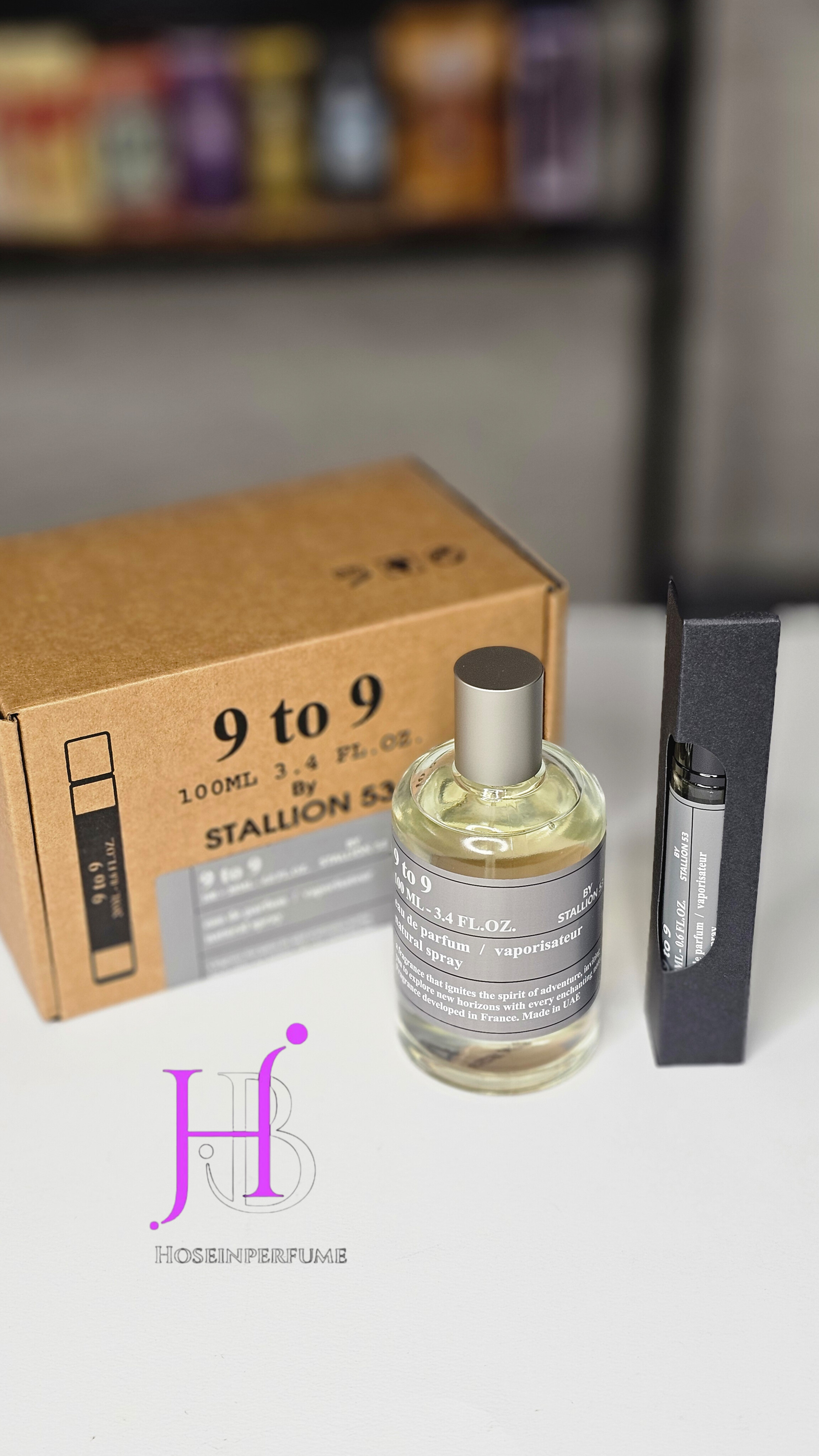 ادکلن ۱۰۰ میل امپر مدل ناین تو ناین بای استالین 53 emper 9 to 9 by stallion رایحه ژان پل گوتیه اولترا میل