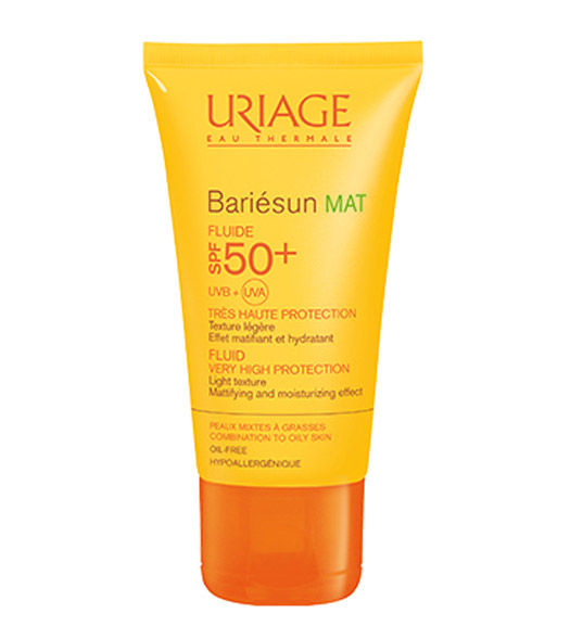 فلوئید ضد آفتاب بی رنگ اوریاژ مدل Bariesun Matt با SPF50 مناسب انواع پوست حجم 50 میلی لیتر
