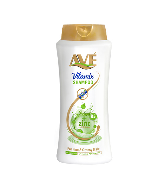 شامپو اوه مدل Vitamix Zinc Plus مناسب مو چرب وزن 400 گرم
