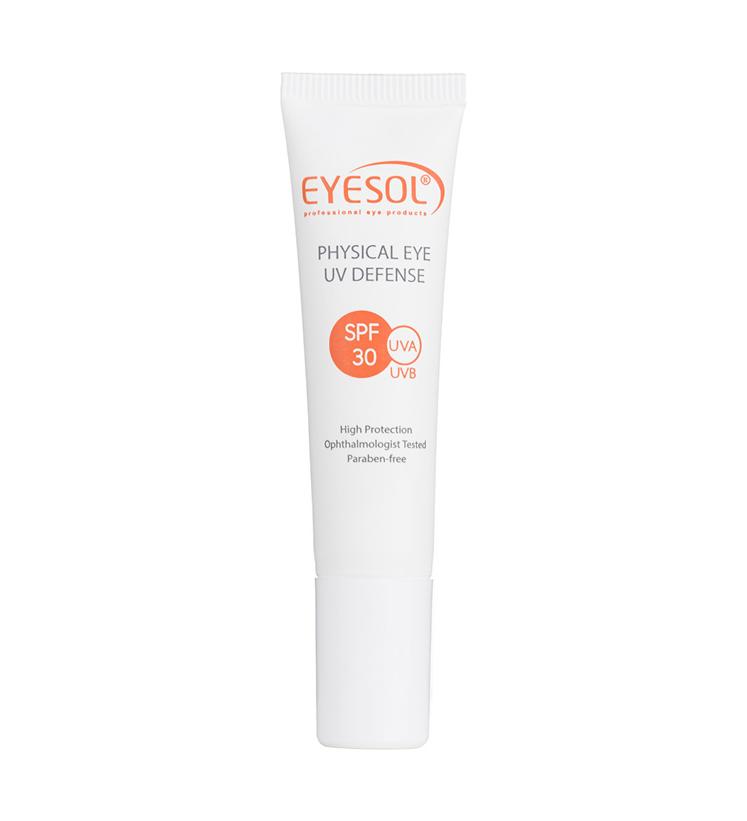 کرم ضد آفتاب بی رنگ آیسول با SPF30 مناسب دور چشم حجم 40 میلی لیتر
