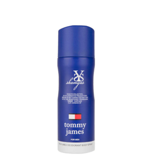 دئودورانت مردانه Tommy James حجم 200میل شمیاس
