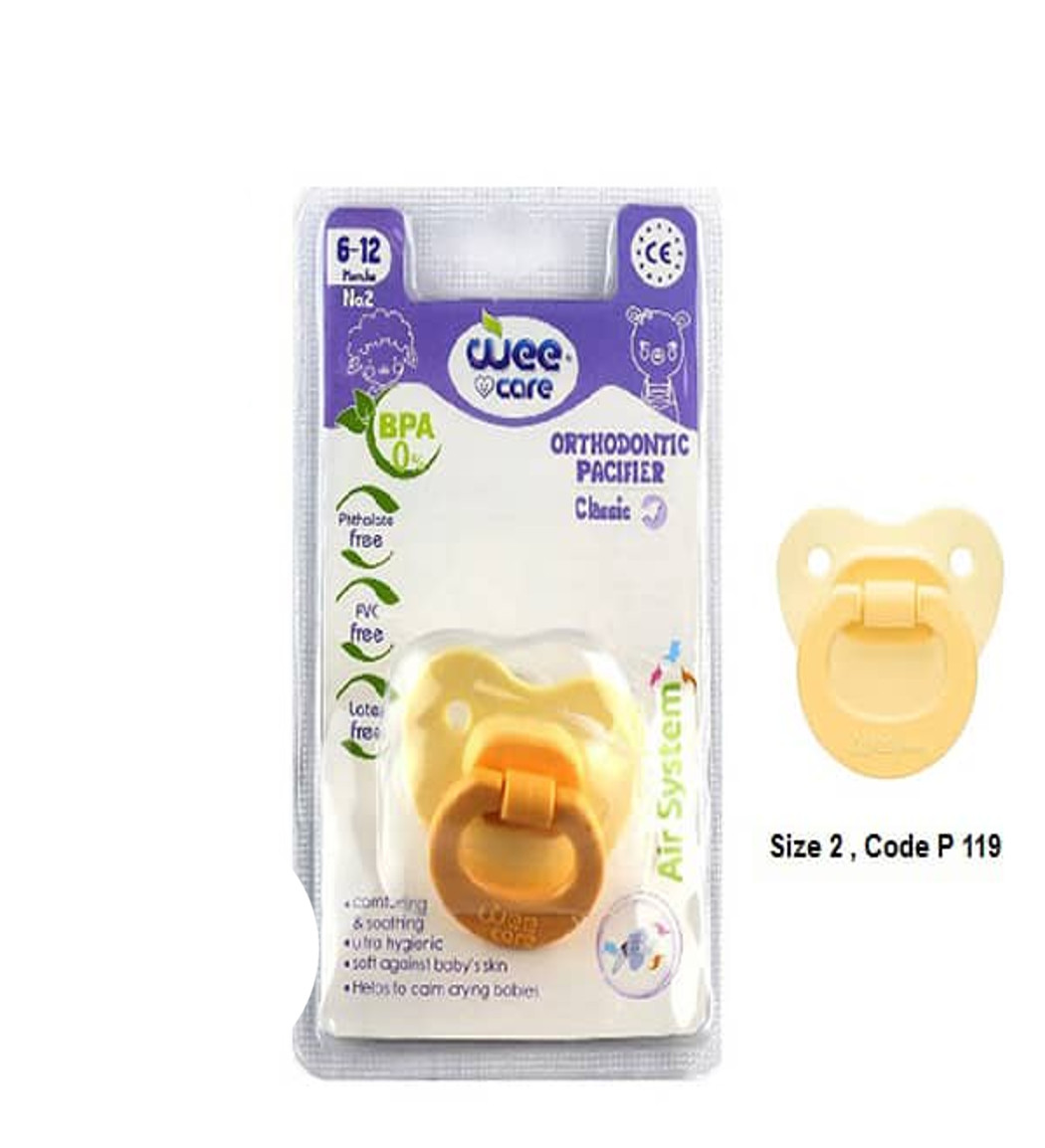 پستانک ارتودنسی p119 سایز 2 وی کر