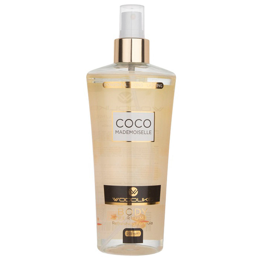 بادی اسپلش زنانه وودلایک مدل Coco حجم 250 میلی لیتر