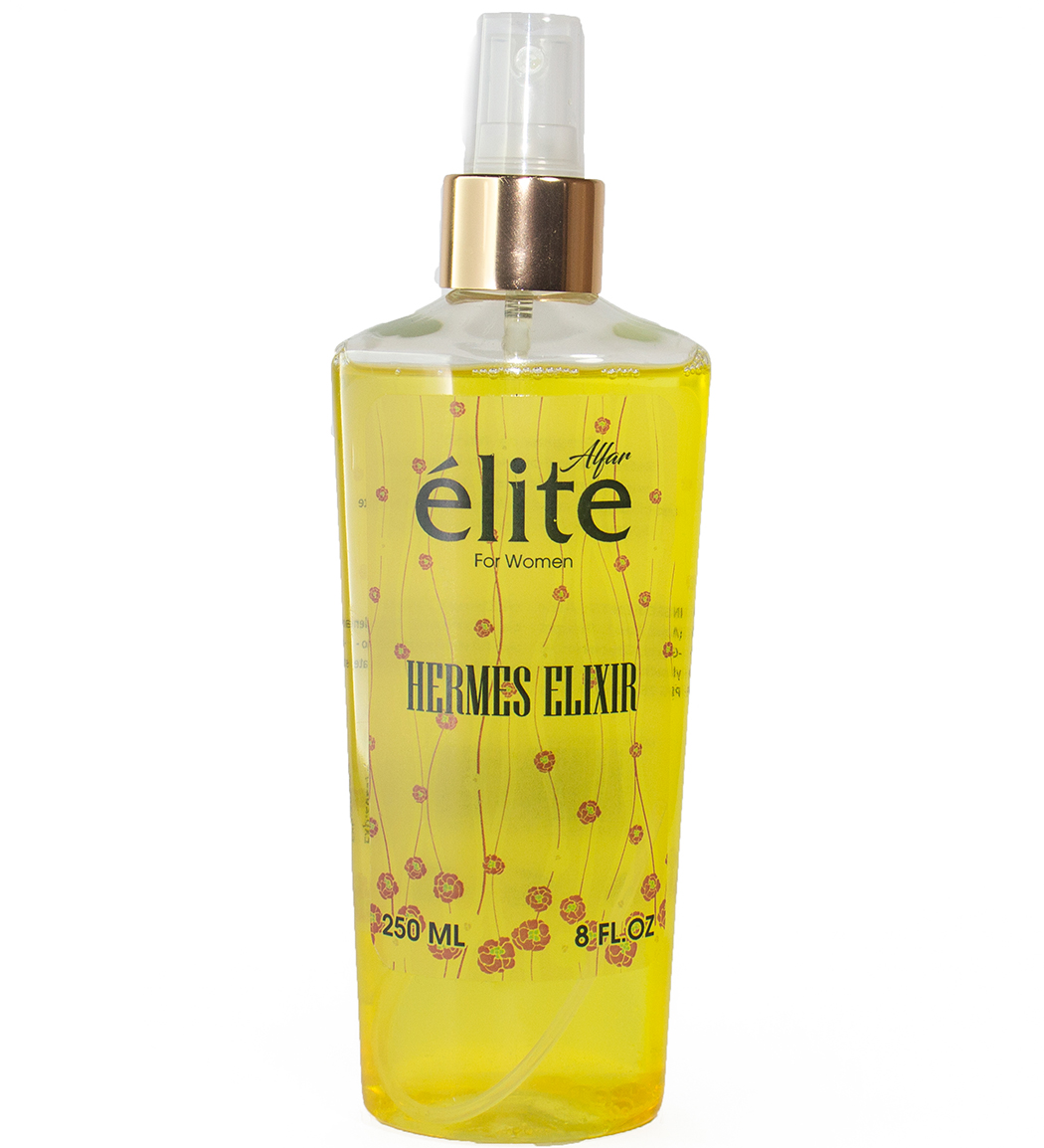 بادی اسپلش زنانه الیت مدل Hermes Elixir حجم 250 میلی لیتر