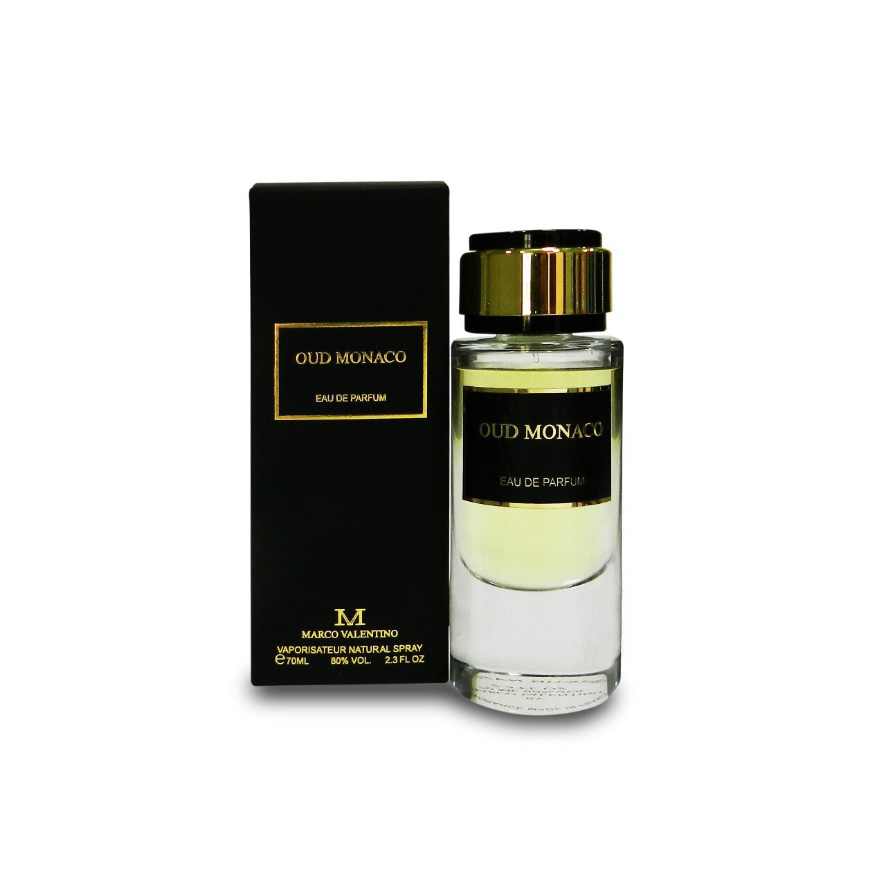 ادو پرفیوم زنانه مارکو ولنتینو مدل Oud Monaco Gold حجم 70 میلی لیتر