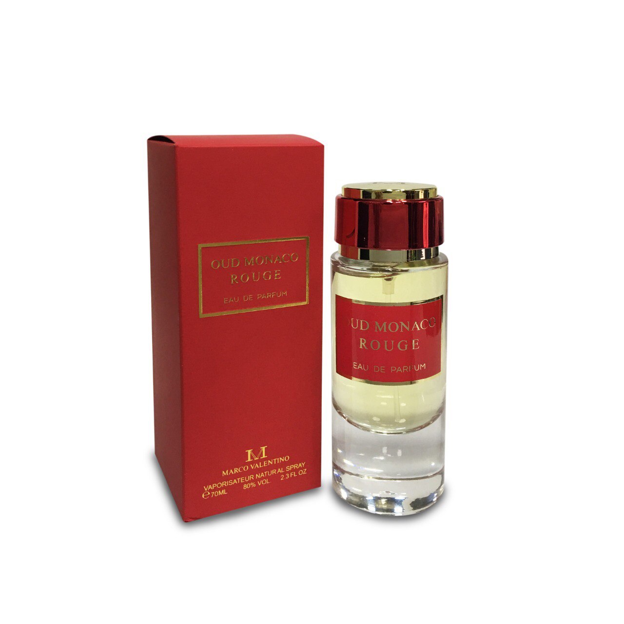 ادو پرفیوم زنانه مارکو ولنتینو مدل Oud Monaco Rouge حجم 70 میلی لیتر