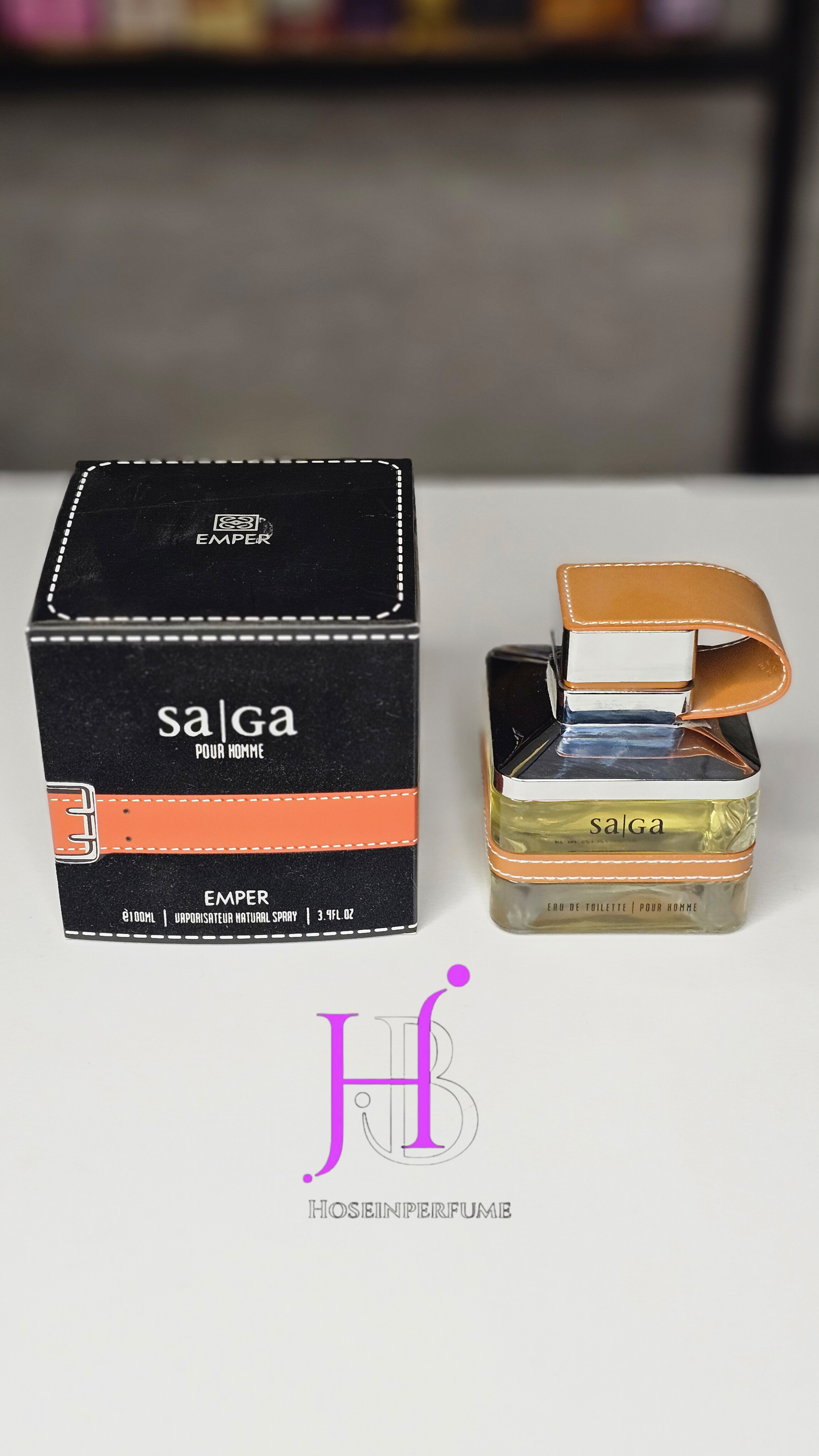 عطر ادکلن مردانه امپر مدل ساگا Saga