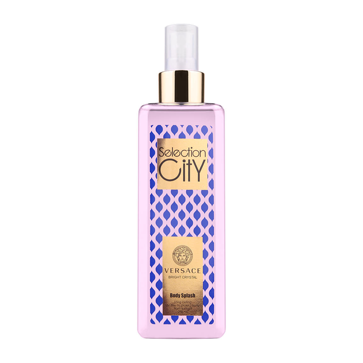 بادی اسپلش زنانه مدل Versace Crystal حجم 250 میلی لیتر سلکشن سیتی