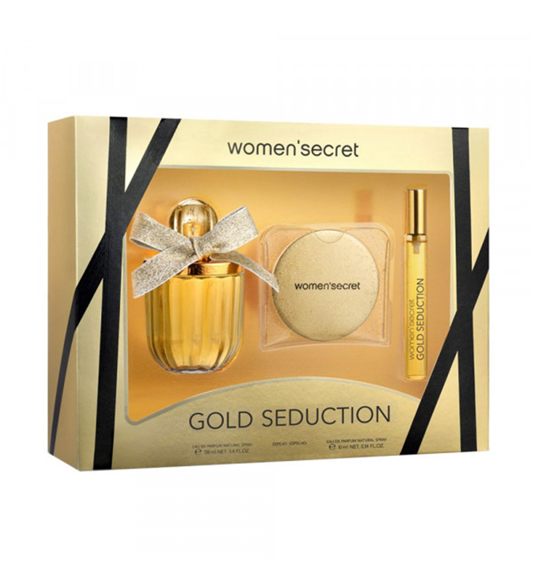 پک هدیه مدل Gold Seduction به همراه دئودورانت