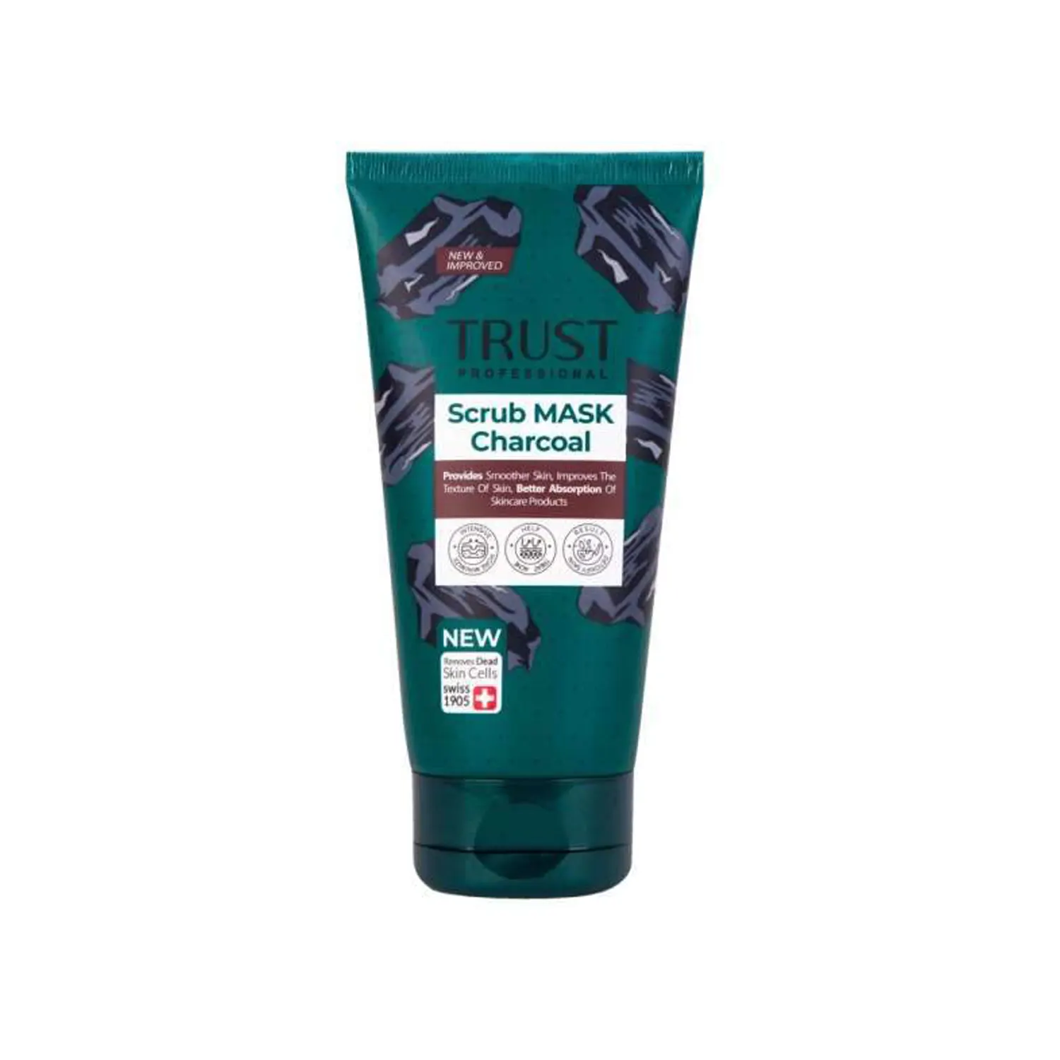 ماسک اسکراب تراست مدل Charcoal حجم 150 میلی لیتر