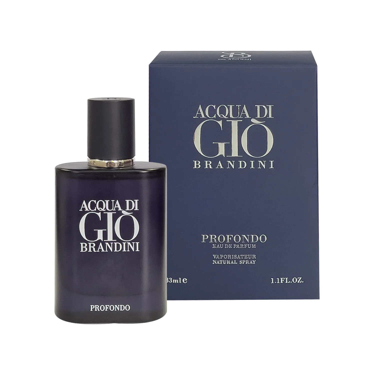 عطر جیبی مردانه برندینی مدل Acqua Di Gio Profondo حجم 33 میلی لیتر