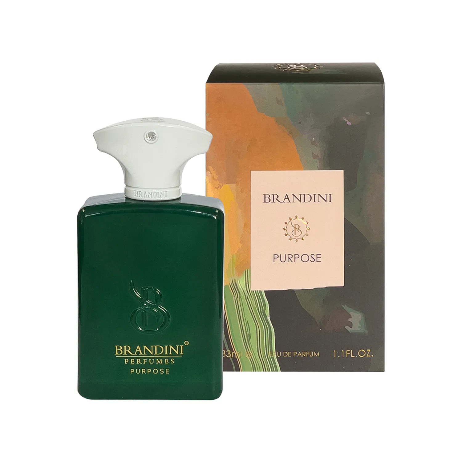 عطر جیبی برندینی مدل Purpose حجم 33 میلی لیتر