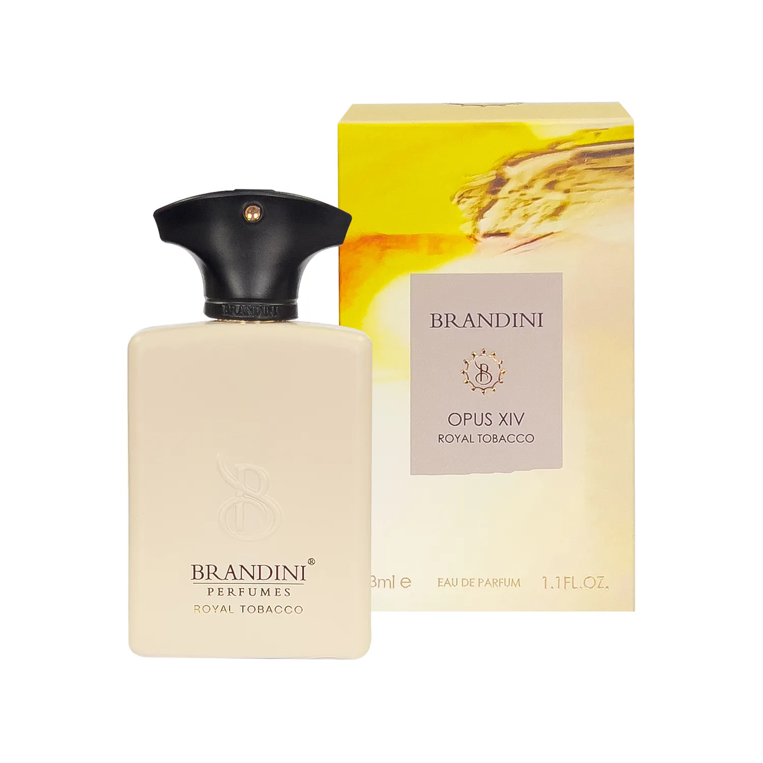 عطر جیبی مردانه برندینی مدل Amouage Opus XIV royal tobacco حجم 33 میلی لیتر