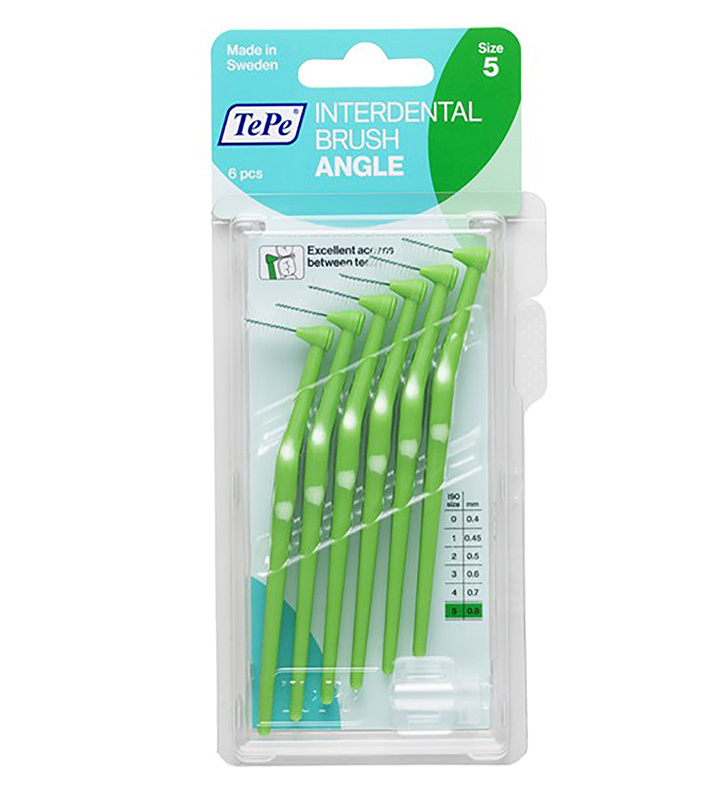 مسواک بین دندانی ته په مدل Angle سایز 5 بسته 6 عددی