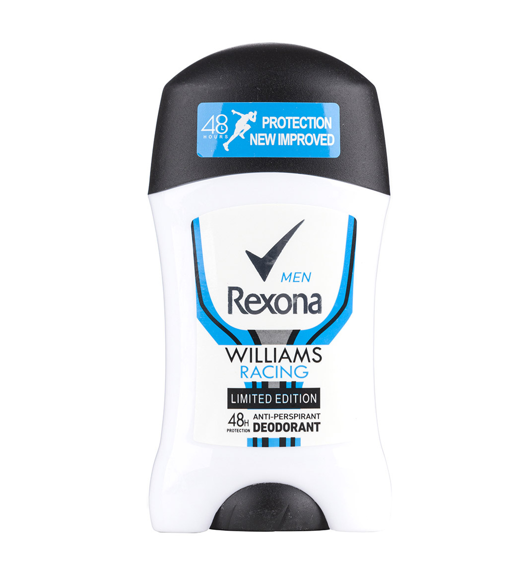 استیک دئودورانت مردانه رکسونا مدل Williams Racing وزن 50 گرم