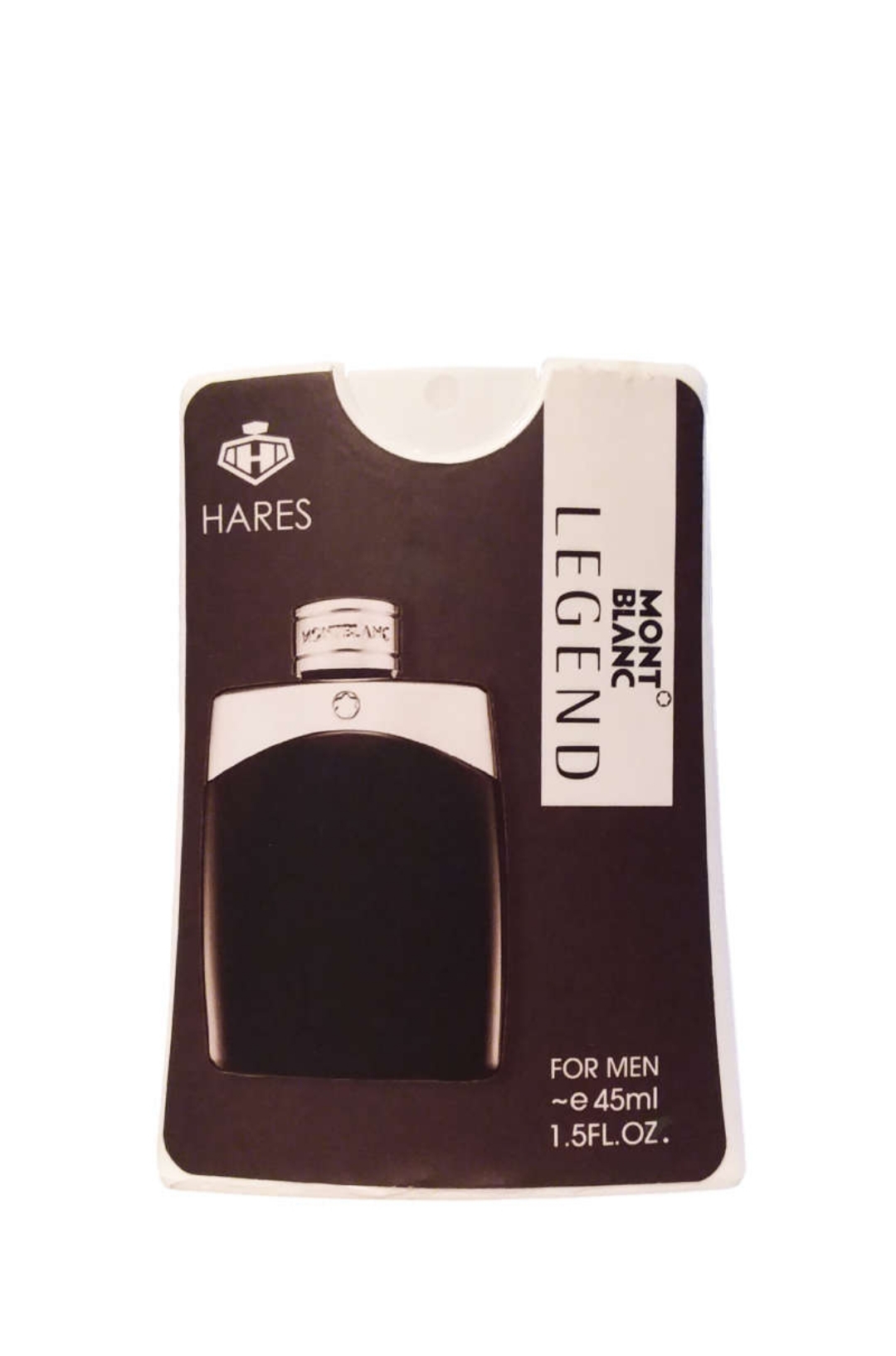 عطر جیبی مردانه حارث مدل Mmont Blanc Legend حجم 45 میلی لیتر