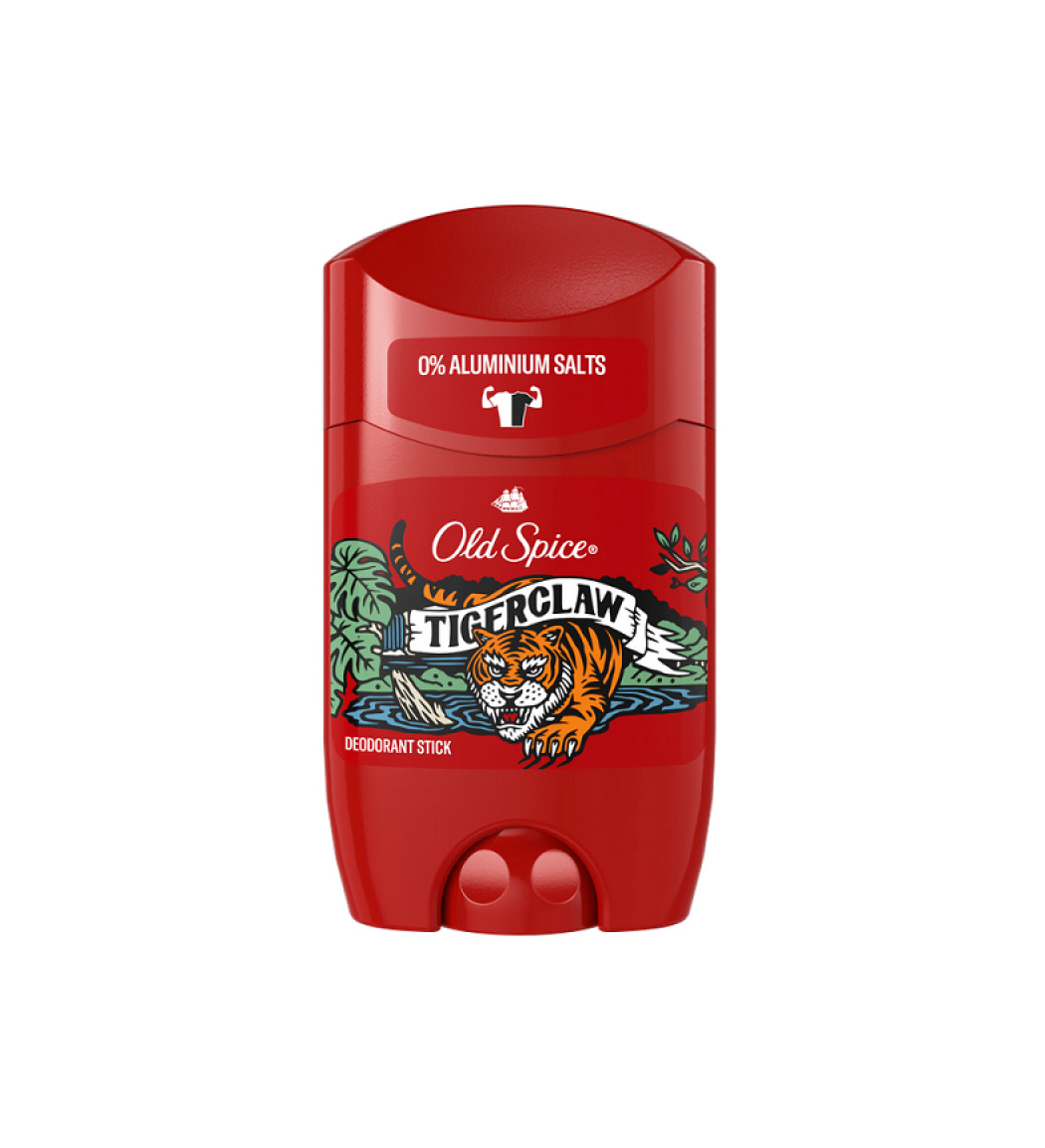 استیک دئودورانت مردانه 48 ساعته اُلد اسپایس مدل Tigerclaw حجم 50 میلی لیتر