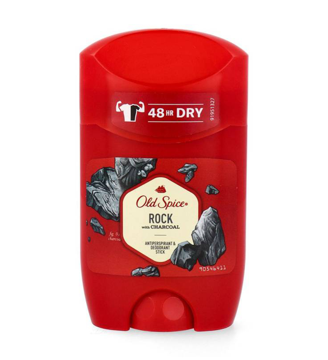 استیک دئودورانت مردانه 48 ساعته اُلد اسپایس مدل Rock حجم 50 میلی لیتر