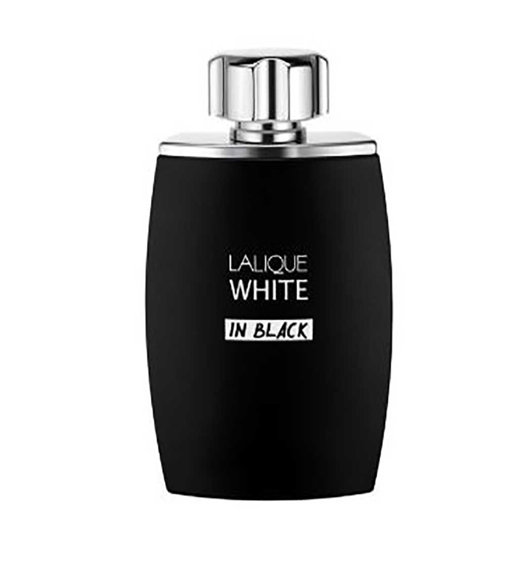 ادو پرفیوم مردانه لالیک مدل White In Black حجم 125 میلی لیتر