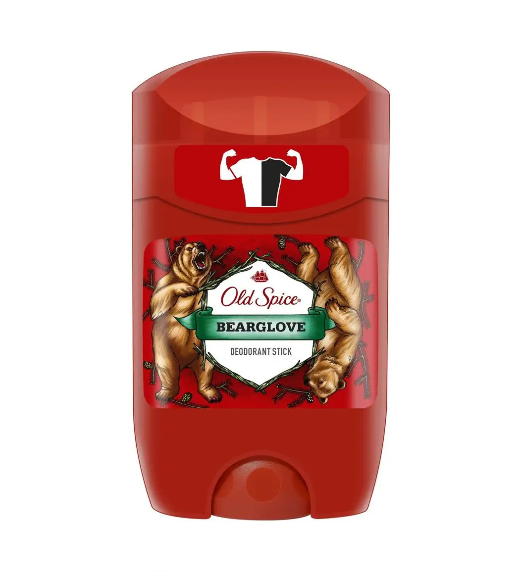 استیک دئودورانت مردانه 48 ساعته اُلد اسپایس مدل Bearglove حجم 50 میلی لیتر