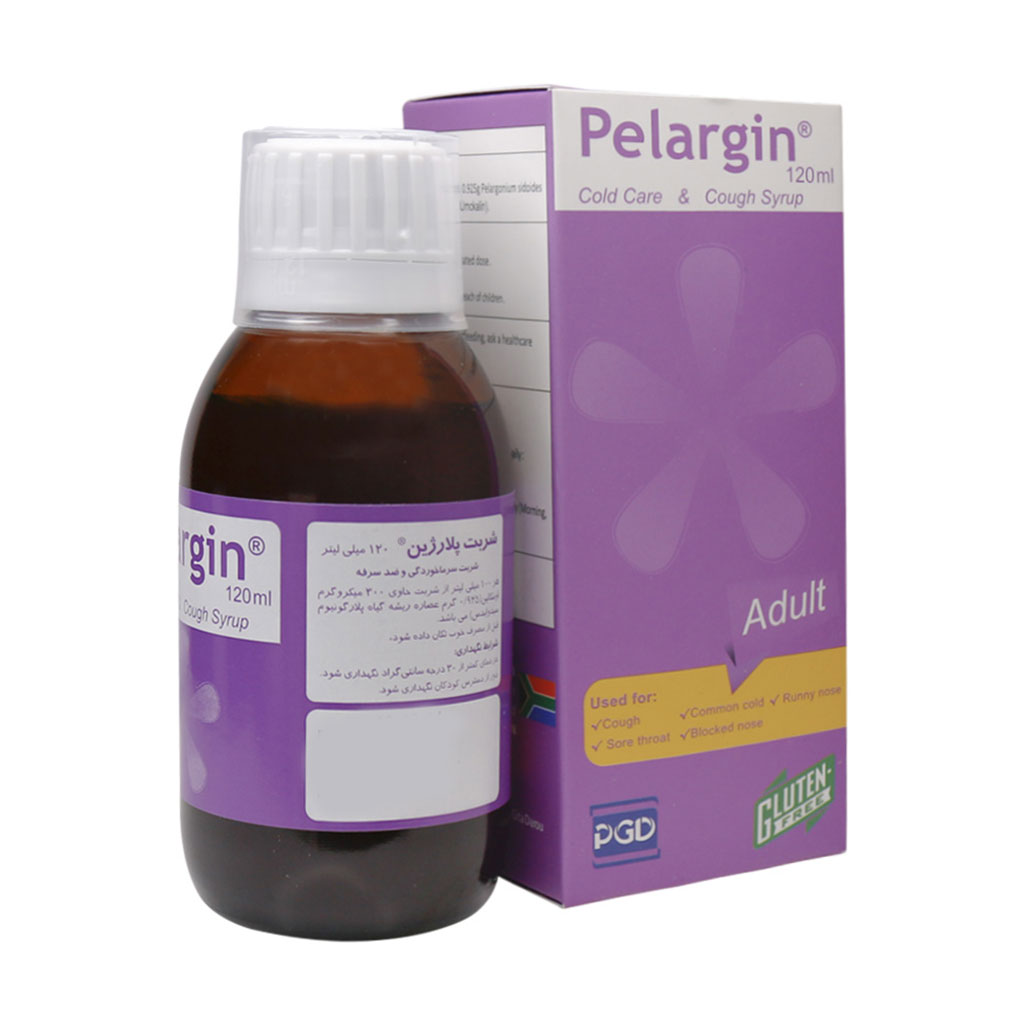 شربت پلارژین بزرگسال پارس گیتا دارو 120 میلی لیتر - دارومارکت| داروخانه آنلاین