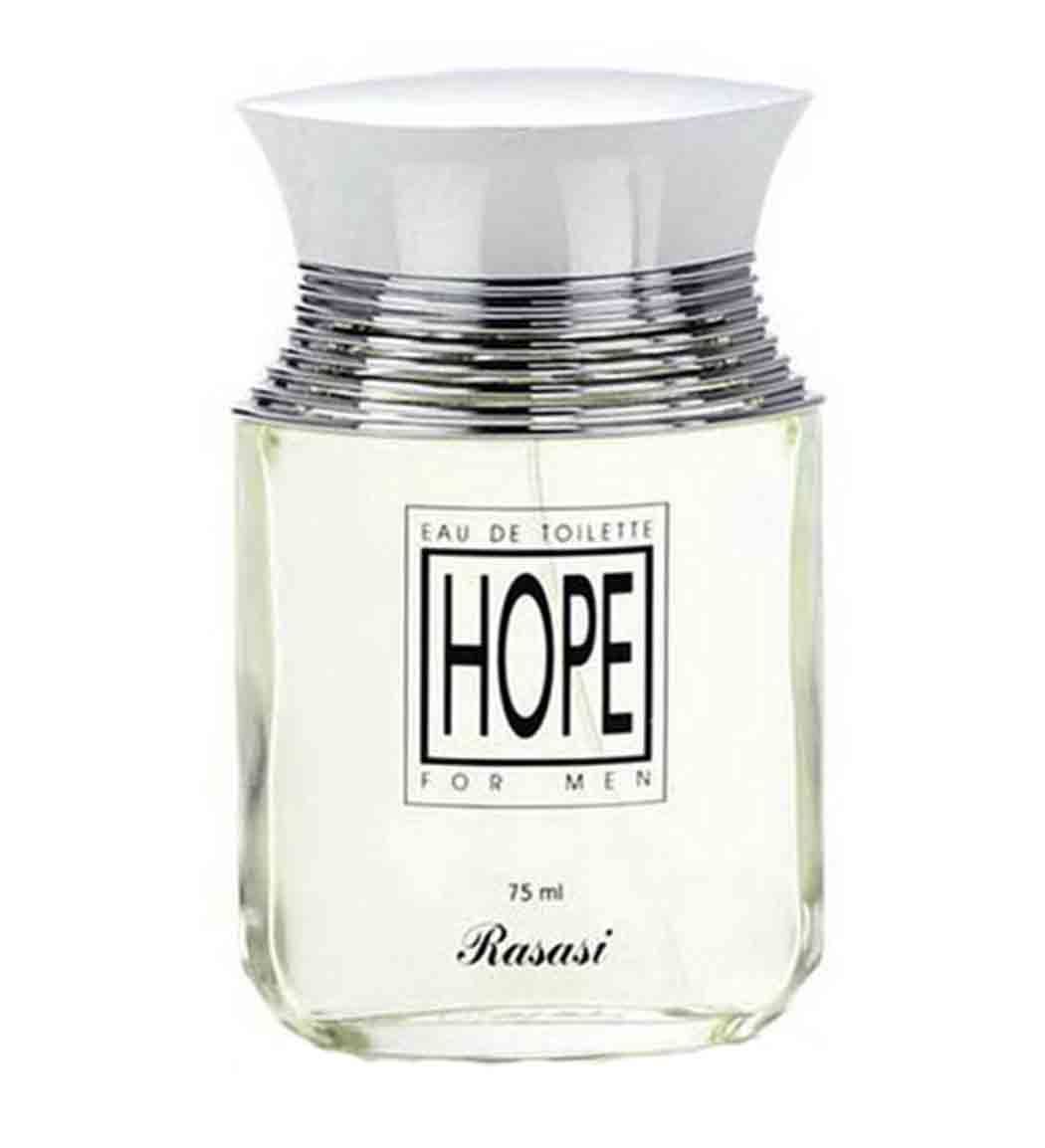 ادو تویلت مردانه رصاصی مدل Hope حجم 75میلی لیتر