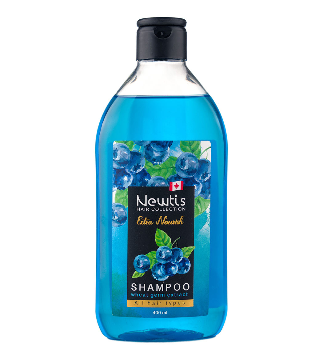 شامپو موی سر نیوتیس مدل Extra Nourish رنگ آبی حجم 400 میلی لیتر
