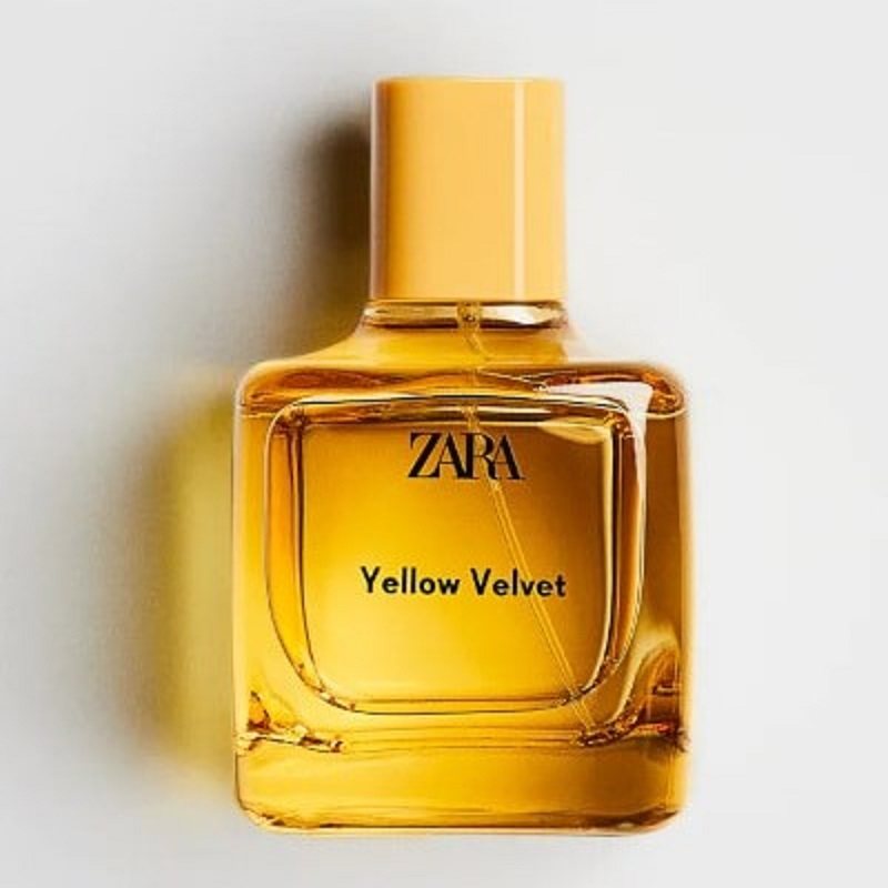 ادوتویلت زنانه زارا مدل Yellow Velvet حجم 100میلی لیتر