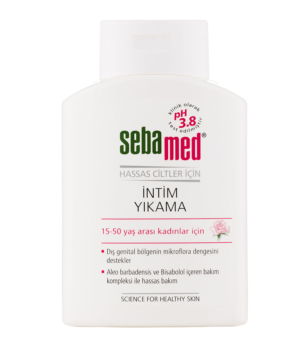 ژل بهداشتی بانوان مدل Intimate Wash برای سنین 50 تا 15 سال حجم 200میل سبامد