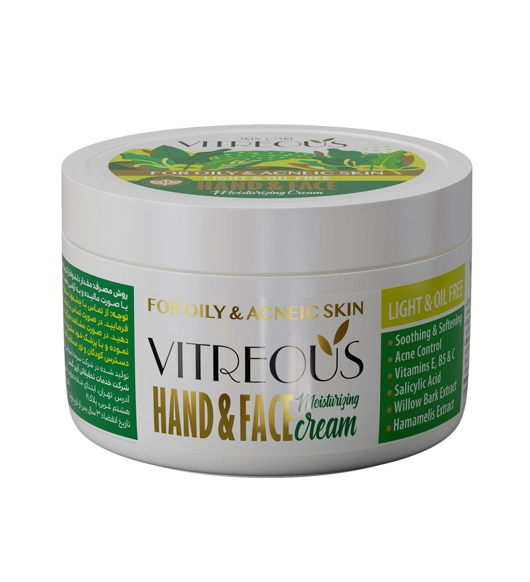 کرم مرطوب کننده ویتروس مدل Acne Control حجم 150میلی لیتر