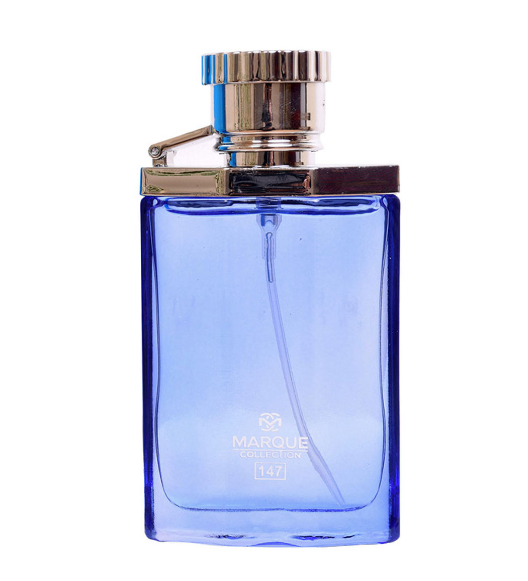 عطر جیبی مردانه مارکو کالکشن مدل Dunhill Desire Blue کد 147 حجم 30 میلی لیتر