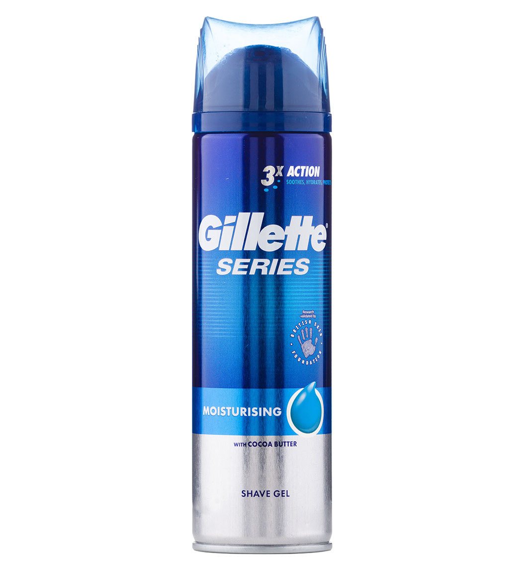 ژل اصلاح نرم کننده با عصاره کره کاکائو حجم 200 میل ژیلت