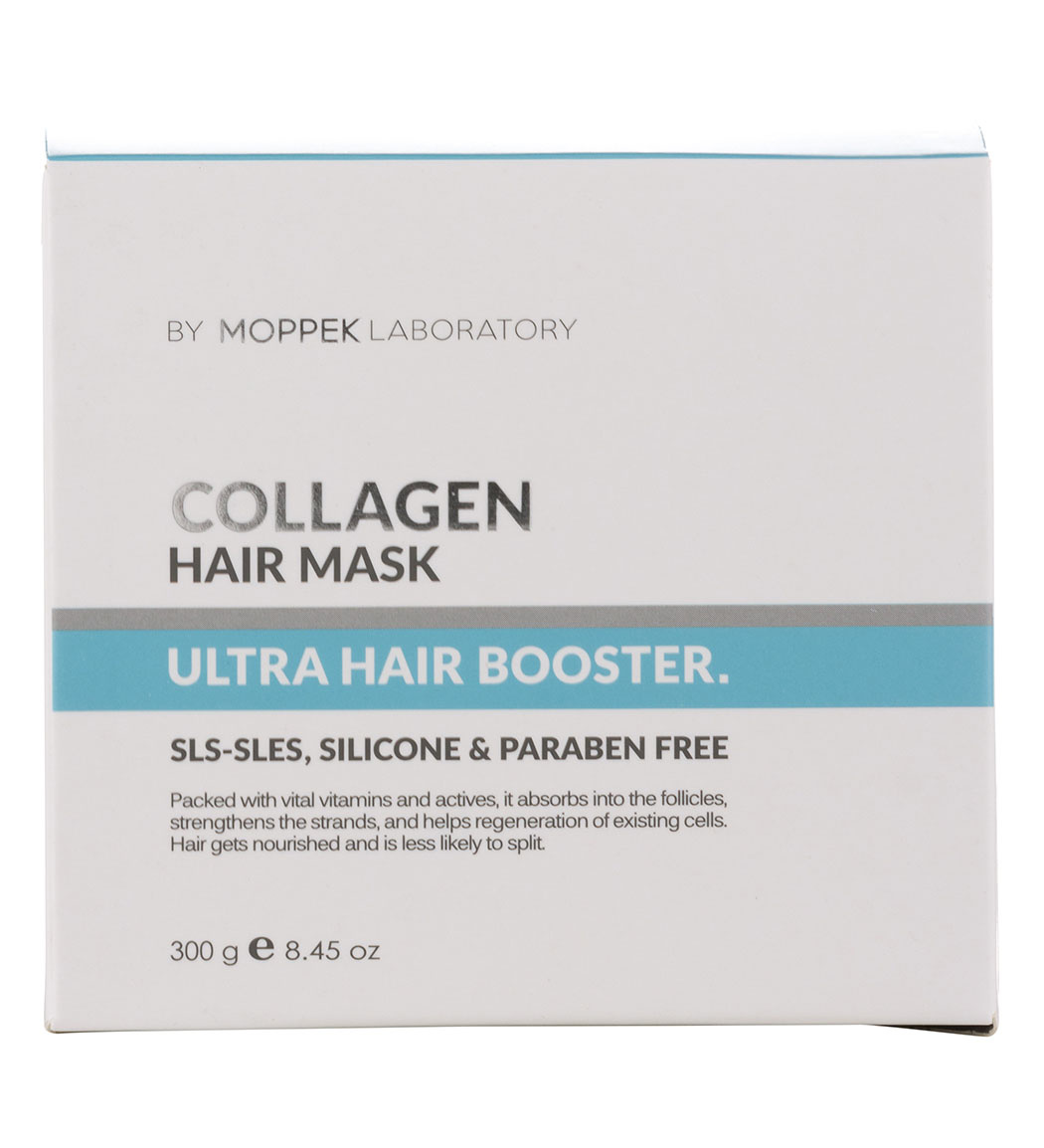 ماسک مو موپک مدل Collagen بدون سولفات مناسب انواع مو حجم 300 میلی لیتر