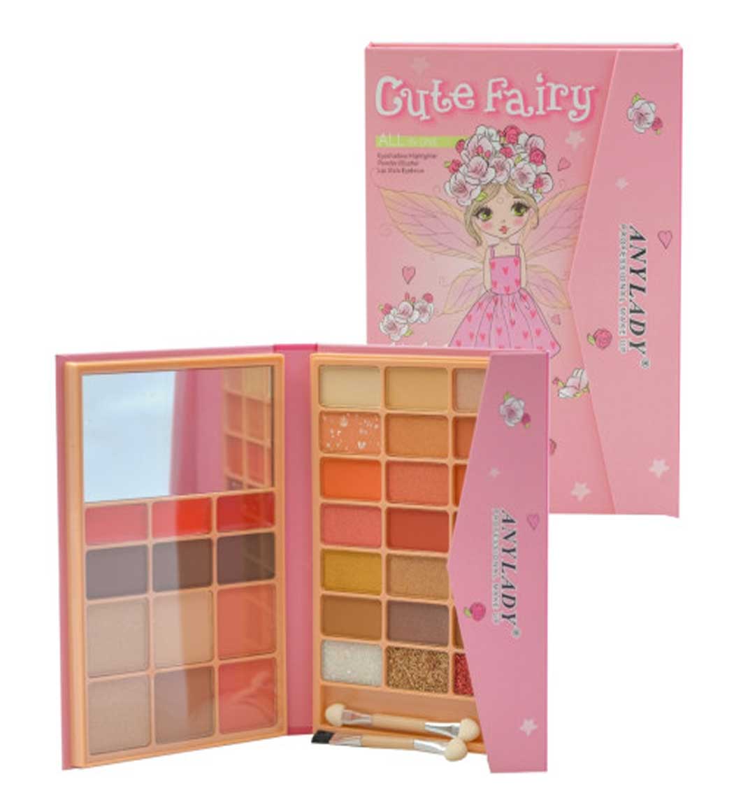 پالت سایه آنی لیدی مدل Cute Fairy تعداد 33 رنگ