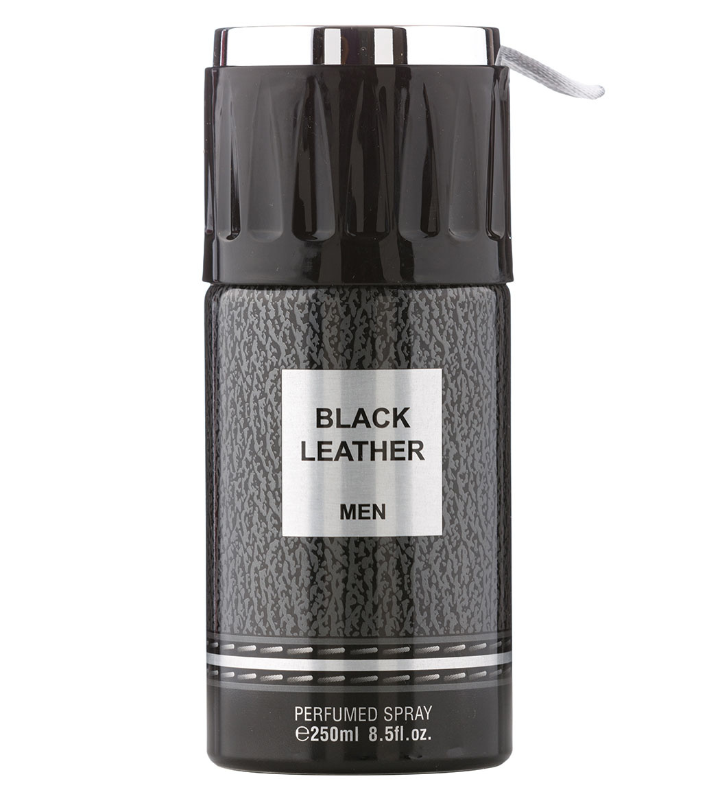 اسپری خوشبوکننده بدن فراگرنس ورد مدل Black Leather حجم 250 میلی لیتر