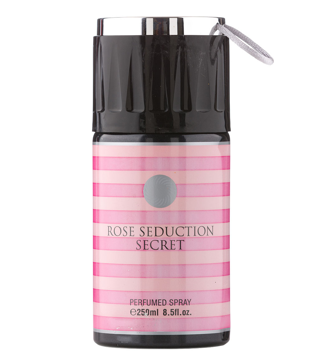 اسپری خوشبوکننده بدن فراگرنس ورد مدل Rose Seduction Secret حجم 250 میلی لیتر