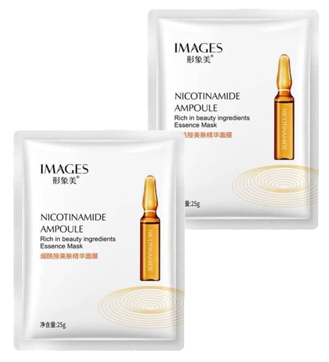 ماسک صورت ایمیجز مدل Nicotinamide Ampoule پک 2 عددی