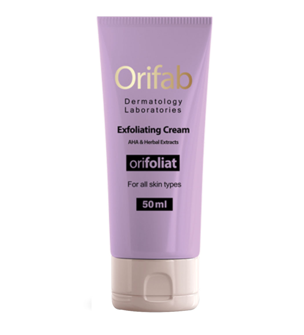 کرم لایه بردار اوری فاب مدل Orifoliat مناسب انواع پوست حجم 50 میلی لیتر