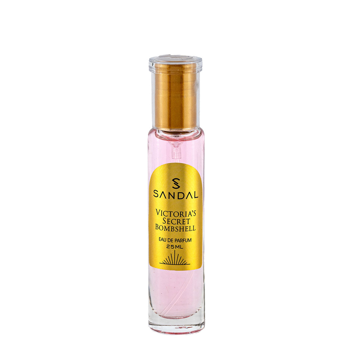 عطر جیبی زنانه صندل مدل Victorias Secret Bombshell حجم 25 میلی لیتر