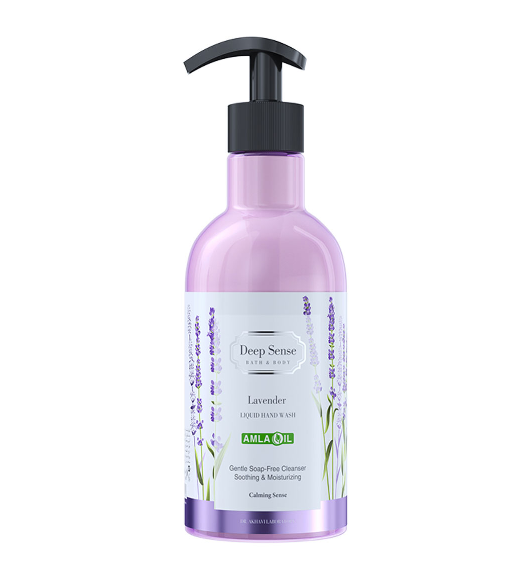 مایع دستشویی دیپ سنس مدل Lavender حجم 400 میلی لیتر