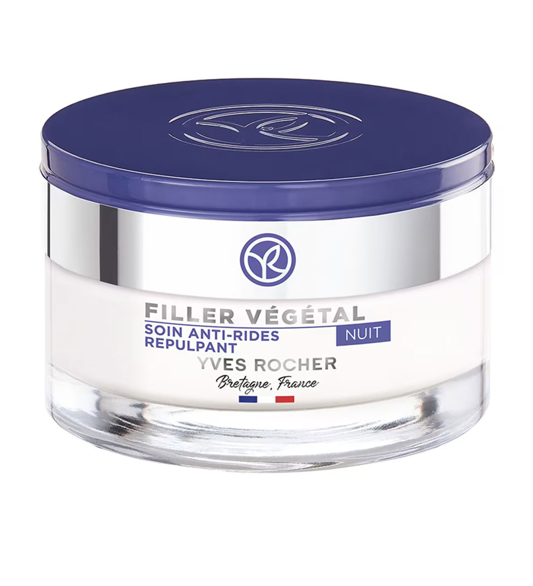 کرم شب ضد چروک و پر کننده ایوروشه مدل Filler Vegetal حجم 50 میلی لیتر