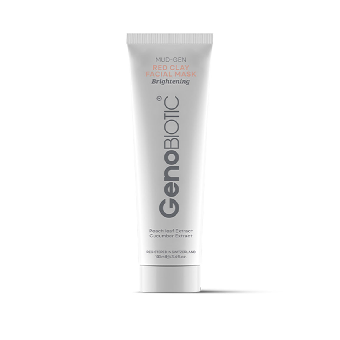 ماسک صورت ژنو بایوتیک مدل Red Clay حجم 100 میلی لیتر