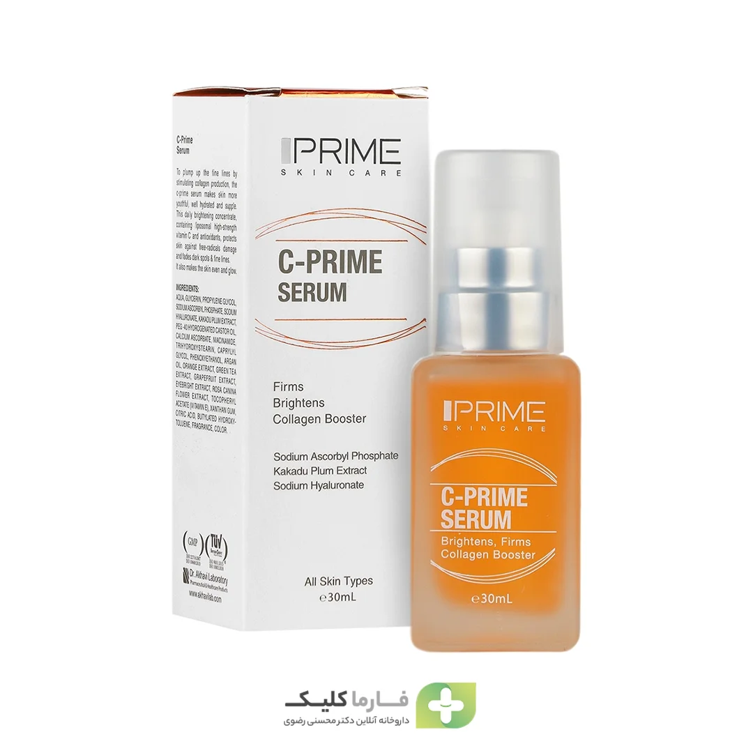 سرم روشن و سفت کننده ویتامین سی - Vitamin C Prime Serum