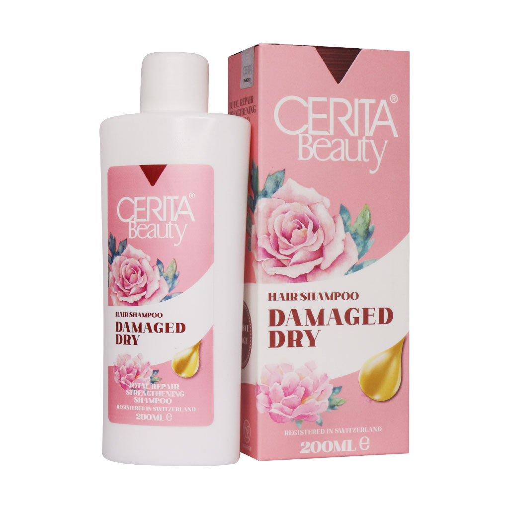 سریتا بیوتی شامپو مناسب موهای خشک و آسیب دیده حاوی روغن آرگان 200ML
