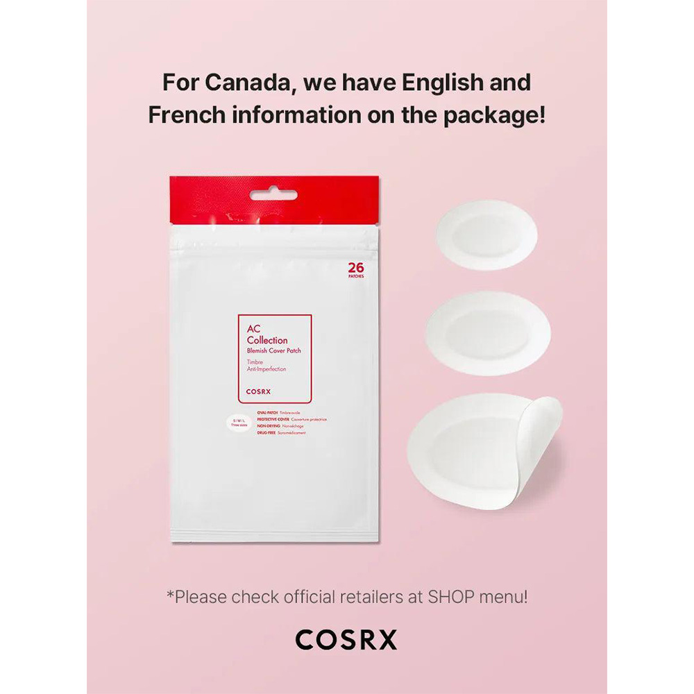 پچ 26 عددی ضد جوش و آکنه کوزارکس Cosrx AC Collection Acne Patch