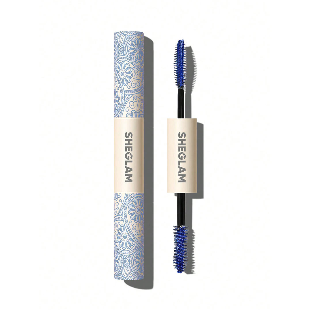 ریمل دوسر حجم‌ دهنده و ضد آب آبی Sگm All-In-One Volume & Length Mascara-Waterproof Bl
