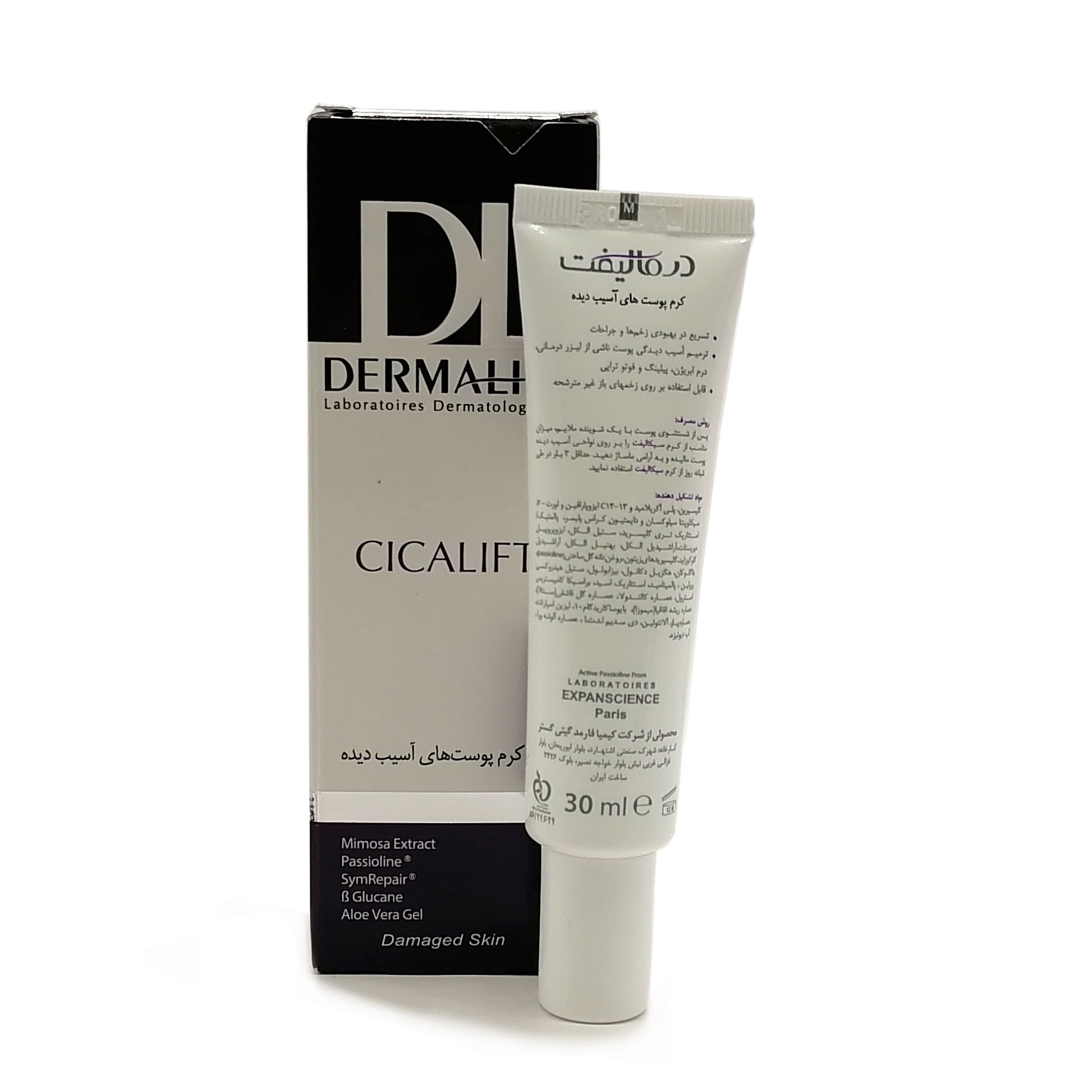 درمالیفت سیکالیفت کرم پوست های آسیب دیده 30ML
